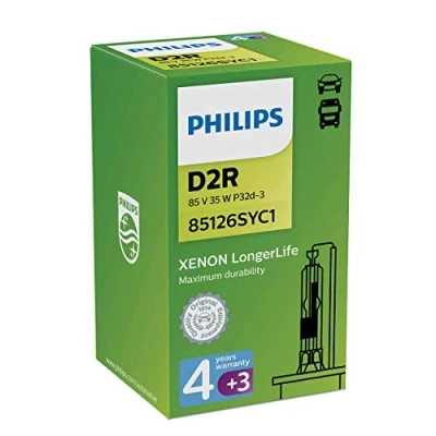 Abbildung von PHILIPS 85126SYC1 Glühlampe, Fernscheinwerfer D2R 85V 35W Xenon MERCEDES BENZ: C Klasse T modell, Limousine, S VOLVO: V70 2