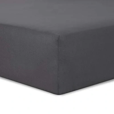 Abbildung von Vision Spannbettlaken 90x190cm Anthrazit 100% Baumwolle