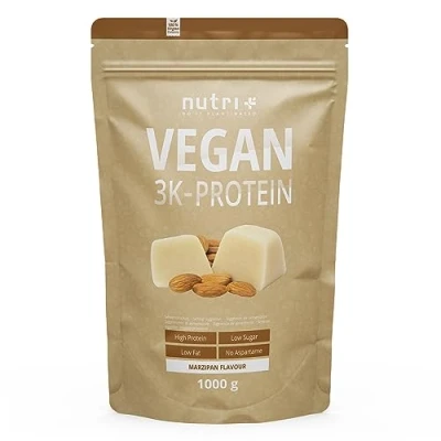 Abbildung von nutri+ Veganes Protein Pulver 3k Marzipan 1000 g
