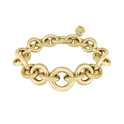 Abbildung von BOSS Alive Statement Armband goldcoloured, Damen, Größe: One Size, Gold coloured