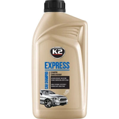 Abbildung von K2 Express Autoshampoo, sehr ergiebig für 50 Wäschen, schaumbildend, alle Lackarten, 1L, 1000ml