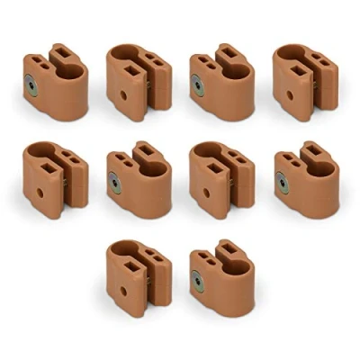 Abbildung von FabiMax 3633 Klemmen für die stufenlose Höhenverstellung des Laufgitterbodens, 10 Stück, beige