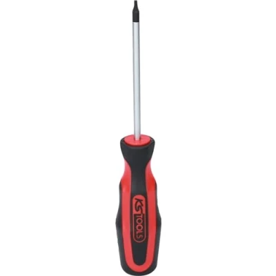 Abbildung von KS TOOLS 159.1052 E Schraubendreher TB10 205, 100 mit Stirnlochbohrung, Torx