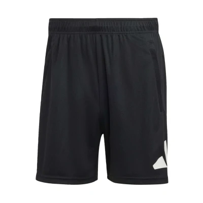 Abbildung von adidas Herren Train Essentials Logo Training Shorts, Black/White, XL 7 inch
