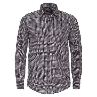 Abbildung von Casamoda Print Casual FIT Hemd, Herren, Größe: 7XL, Orange