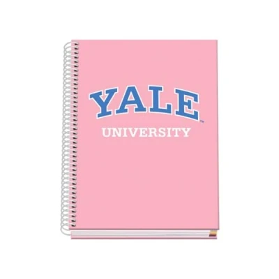 Abbildung von DOHE A5 Notizbuch, kariert, Spiralbindung, 100 Blatt, 90 g/m², 5 mm, Hardcover, Yale University Pink Lady, Schulmaterial Rosa