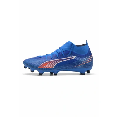 Abbildung von Puma Ultra 6 MATCH+ FG/AG Fußballschuhe Damen Blue/White/Glowing Red Größe: 37.5