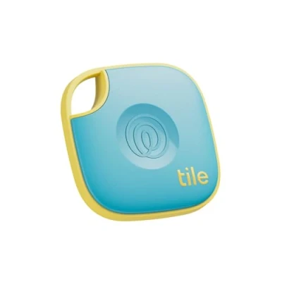 Abbildung von Tile by Life360 Mate (2024) Bluetooth Tracker, Schlüssel und Gegenstandsfinder für Schlüssel, Taschen mehr, Handy Finder, iOS &amp; Android kompatibel, 1er Pack (Aqua Lemon)