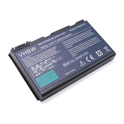 Abbildung von vhbw Akku kompatibel mit Acer Extensa 5430, 5610, 5610G, 5620, 5620G, 5620Z, 5630, 5630EZ Notebook (4400mAh, 14,8V, Li Ion)