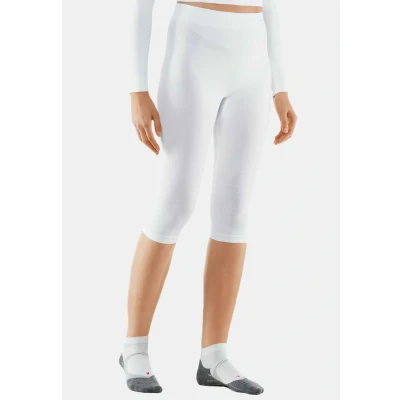 Abbildung von Falke Maximum WARM 3/4 Tights Functional Underwear FOR COLD TO VERY Conditions Leggings Strümpfe white, Damen, Größe: Large, White