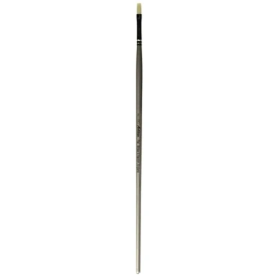 Abbildung von Winsor &amp; Newton 5525002 Artisan Synthetikfaser Pinsel mit Leistungsmerkmalen von Schweineborsten, robust und haltbar, perfekt für dickflüssige Öl Farbe Flachpinsel langer Stiel Nr. 2