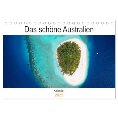 Abbildung von Das schöne Australien (Tischkalender 2025 DIN A5 quer), CALVENDO Monatskalender