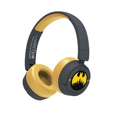 Abbildung von OTL Technologies DC0984 Batman Gotham City Kinder Kopfhörer, kabellos, Grau