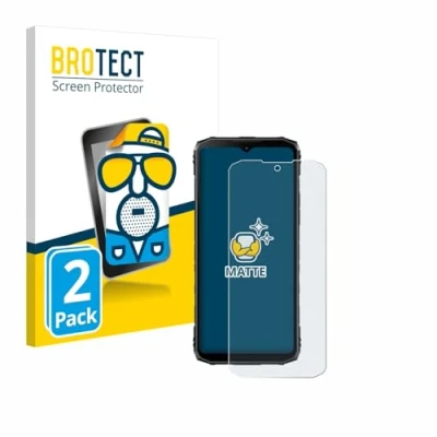 Abbildung von BROTECT Entspiegelungs Schutzfolie für Doogee Blade 10 Ultra (2 Stück) Matte Displayschutz Folie, Anti Reflex, Fingerprint