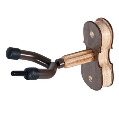 Abbildung von OFKPO Geige Aufhänger aus Holz,Geige Wandhalter für Gitarren/Bass/Geige