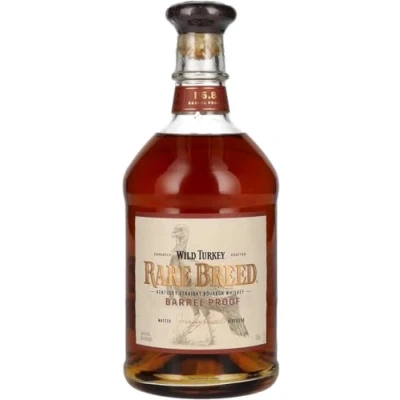 Abbildung von Wild Turkey Rare Breed Kentucky Bourbon Whiskey kräftiger aus den USA Barrell Proof 58,4 % Vol. Alkohol 1 x 0,7 l