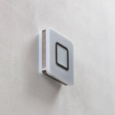 Abbildung von steinel LED Wandleuchte RS, Bewegungsmelder, Leuchtdauer einstellbar, Nachtlichtfunktion, fest integriert, Warmweiß, 360Â Warmweiß,Innenleuchte,Edelstahl