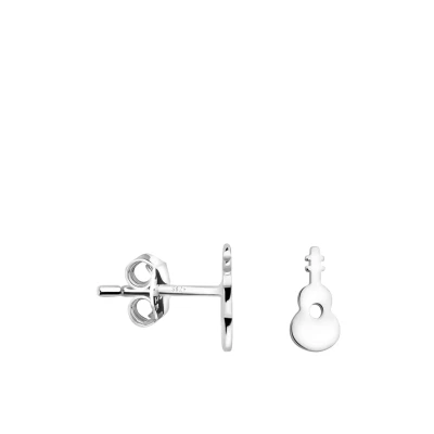 Abbildung von Sofia Milani Guitar Ohrringe, Damen, Größe: One Size, Silver