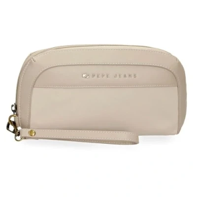 Abbildung von Pepe Jeans Morgan handtasche Beige 20 x 11 4 cm Polyester und PU von Joumma Bags, Beige, Talla única,