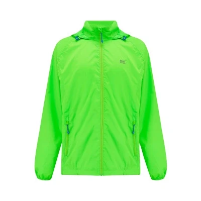 Abbildung von Mac in a Sac Herren Origin II Waterproof Packable Jacket Regenjacke, Neon Green, XS
