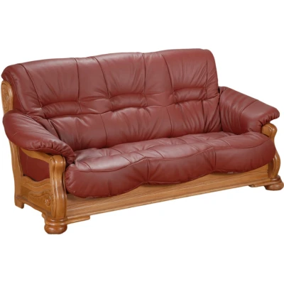 Abbildung von Max Winzer Ledersofa Tennessee 3 Sitzer