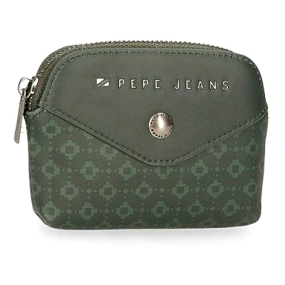 Abbildung von Pepe Jeans Bethany geldbörse Grün 12x8x2 cms Kunstleder, grün, Talla única,