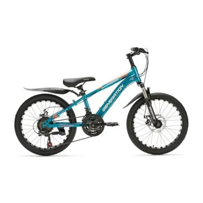 Abbildung von Generation M 760 Mountainbike 20 Zoll Hellblau Schutzbleche