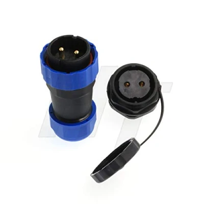 Abbildung von HangTon HE29 Rundsteckdosenstecker, männlich und weiblich, wasserdicht IP68