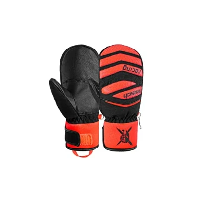 Abbildung von Reusch Worldcup Warrior Prime RTEX XT Fäustling Black fluo red für Kinder, Größe: 4.5,