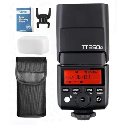Abbildung von Godox TT350O TTL Kamerablitz Speedlite Blitzgerät 2.4G HSS 1/8000s GN36 Kompatibel für Olympus Kamera E P5 P3 Pen F M10II M5II M1 PL8 Panasonic DMC GX85 G7 GF1 LX100