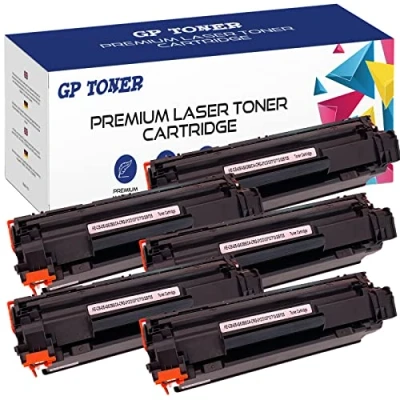 Abbildung von 5X Toner XL Kompatibel mit HP CB435A CB436A CE285A für Laserjet M: M1120a MFP, M1120h MFP P:P1503, P1503n, P1504, P1504n Pro M1100 Series, M1130 M1132 (5xSchwarz)