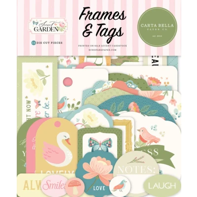 Abbildung von Carta Bella Secret Garden Frames &amp; Tags (CBGD421025)