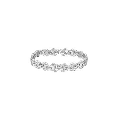 Abbildung von BOSS Double B Strand Armband silvercoloured, Damen, Größe: One Size, Silver coloured