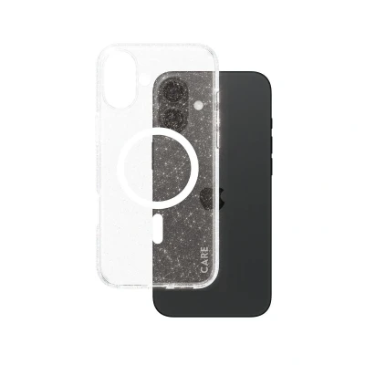 Abbildung von 0 CARE by PanzerGlass® Flagship Case Urban Combat Star Lit Weiß MagSafe für iPhone 16 Plus