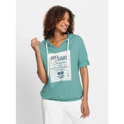 Abbildung von Casual Looks Kurzarmshirt &quot;Kapuzen Shirt&quot;