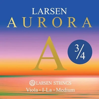 Abbildung von LARSEN STRINGS Aurora Saiten für Viola A medium 3/4