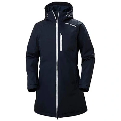 Abbildung von Helly Hansen Damen Jacke Long Belfast Jacke, Navy, 2XL, 62395