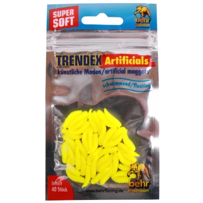 Abbildung von Behr Imitation Maggots Fluo Yellow Köderimitat