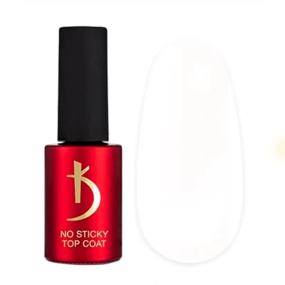 Abbildung von K Professional Top Coat Gel UV No Wipe Milchig 7ml Überlack Nägel Nagellack LED Milky Finish Polish