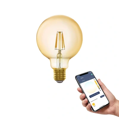 Abbildung von Eglo 12224 Connect Z LED Leuchtmittel E27 L:14cm Ø:9.5cm dimmbar 2200K extra warmweiß