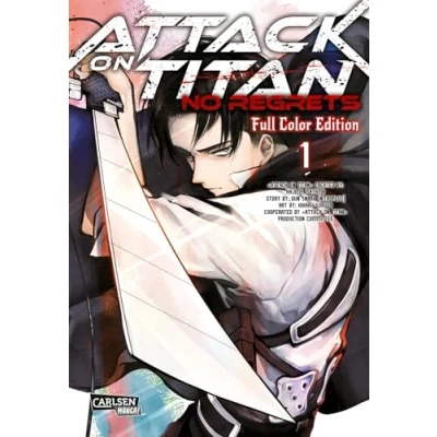 Abbildung von Attack On Titan No Regrets Full Colour Edition 1: Color
