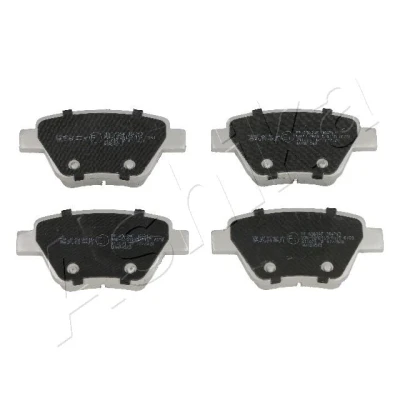 Abbildung von ASHIKA 51 00 0902 Bremsbelagsatz Hinterachse VOLKSWAGEN: Touran I, GOLF 6, Caddy 3 Kombi, AUDI: A3 Schrägheck, Sportback, A1 Schrägheck