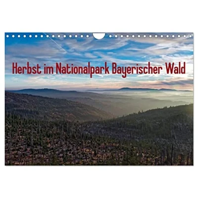 Abbildung von Herbst im Nationalpark Bayerischer Wald (Wandkalender 2025 DIN A4 quer), CALVENDO Monatskalender