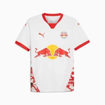 Abbildung von Puma RB Salzburg HOME Replica FußballTrikot, Herren, Größe: 3XL, White/red