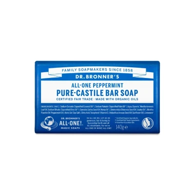 Abbildung von Dr. Bronner&#039;s Seife Peppermint Pure Castile Bar Soap