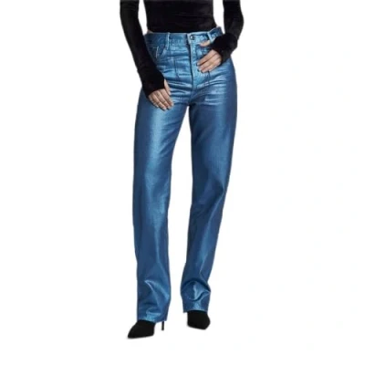 Abbildung von G STAR Viktoria HIGH Straight Jeans Leg, Damen, Größe: 29x32, Luna blue