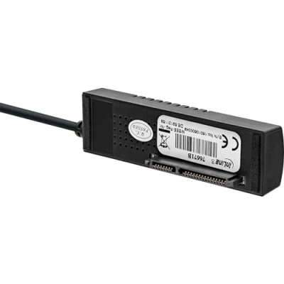 Abbildung von InLine 76671B USB 3.1 zu SATA 6Gb/s Konverter Kabel, A Stecker, 0,9m