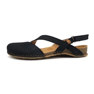 Abbildung von El Naturalista Panglao Riemensandalette, Damen, Größe: 40, Black Schuhe
