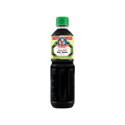 Abbildung von Dek Som Boon Sojasauce auf japanische Weise weniger Salz 500 ml