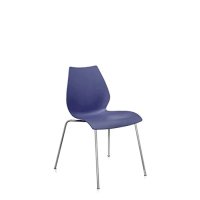 Abbildung von Kartell Maui Bürostuhl, Marine blau, 2er Set